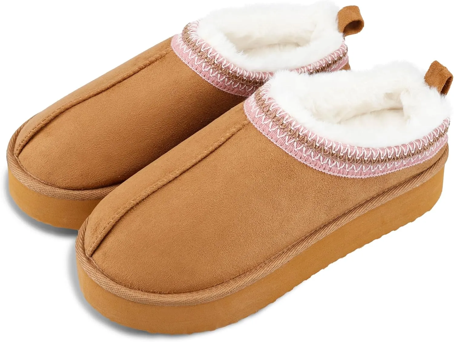 Jessica Simpson Women??s and Girl??s Indoor/Outdoor Platform Clog Slipper - Mommy & Me Size Options