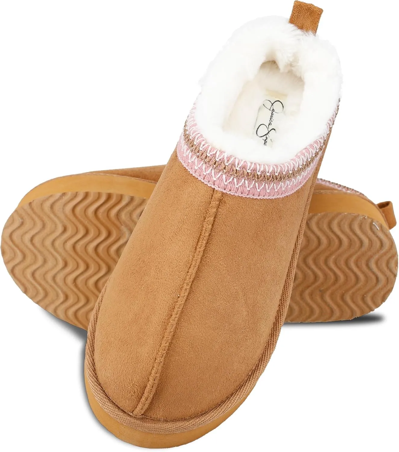 Jessica Simpson Women??s and Girl??s Indoor/Outdoor Platform Clog Slipper - Mommy & Me Size Options