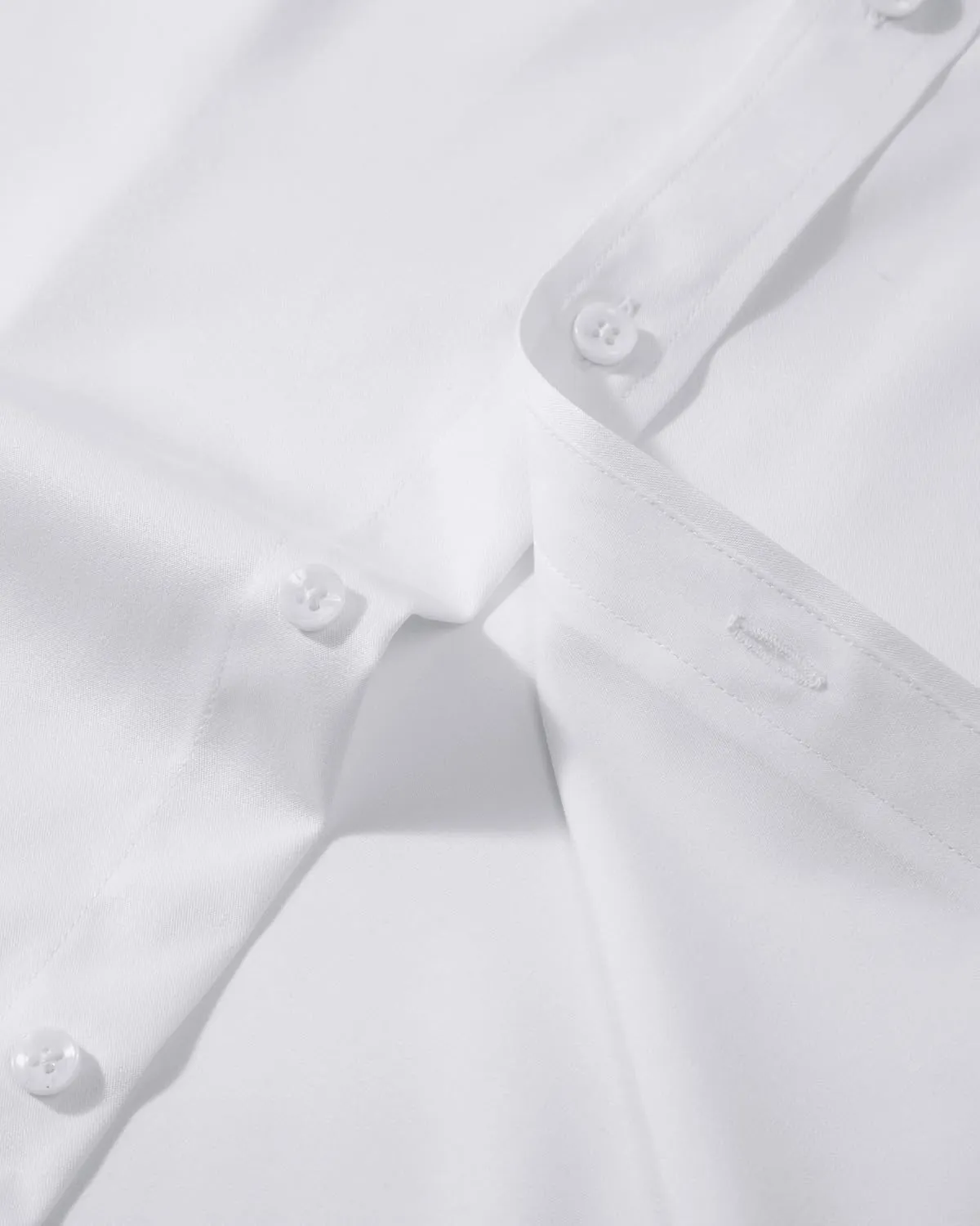 Men's Dress Shirts Long Sleeve Stretch Wrinkle Free Slim Fit Wedding Formal Button Down Shirt