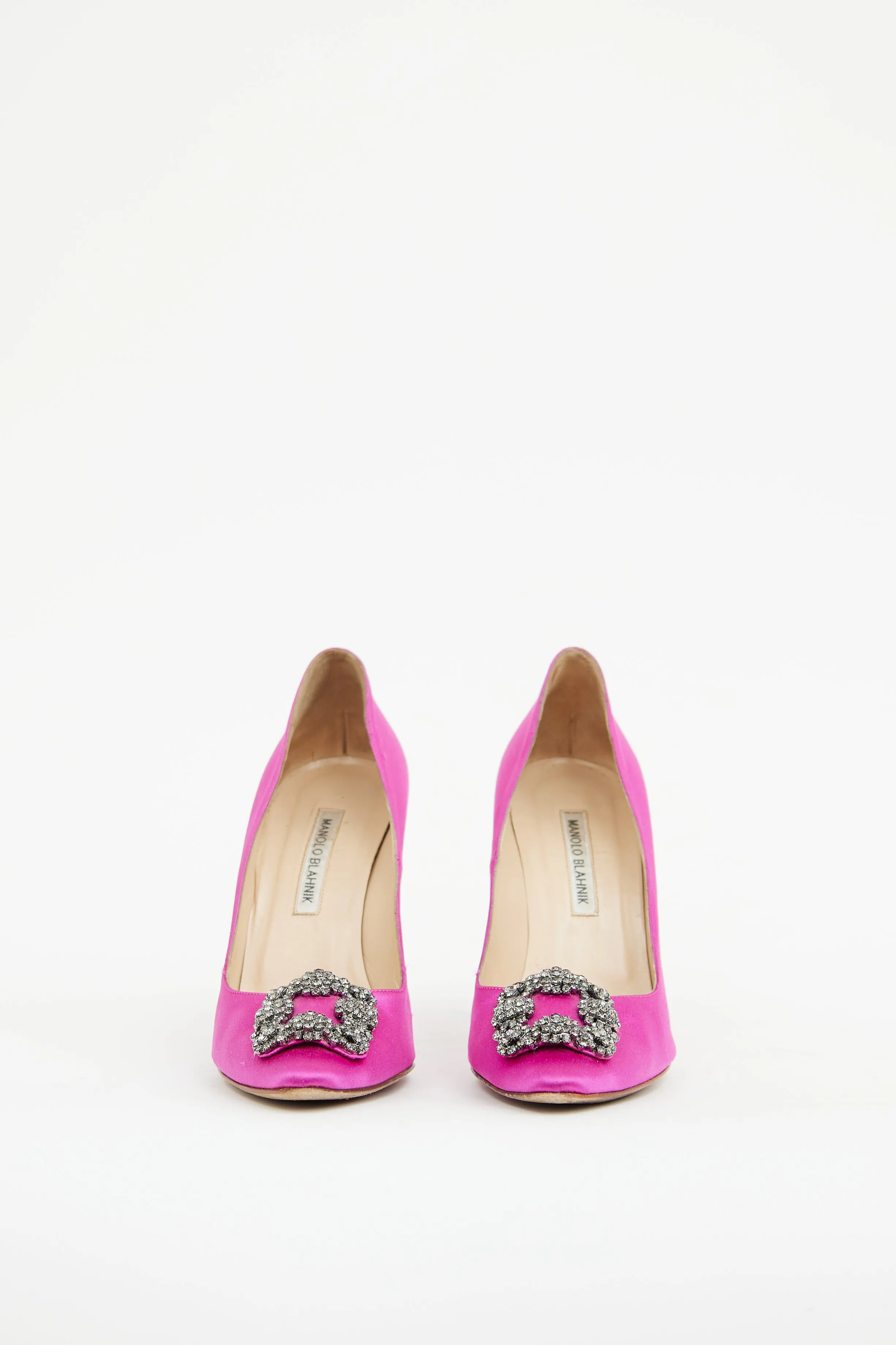 Purple Satin Hangisi Pump