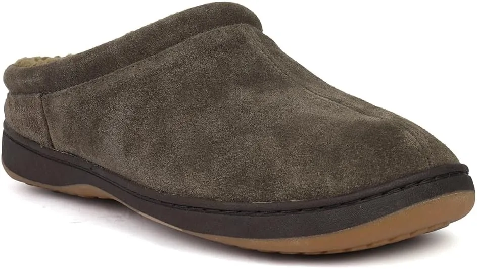 Tempur-Pedic Mens Arlow Scuff Casual Slippers Casual - Black