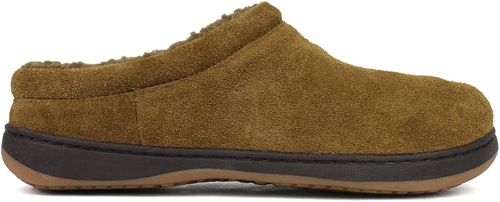 Tempur-Pedic Mens Arlow Scuff Casual Slippers Casual - Black