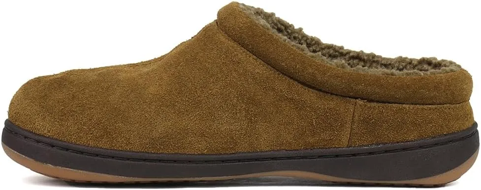 Tempur-Pedic Mens Arlow Scuff Casual Slippers Casual - Black