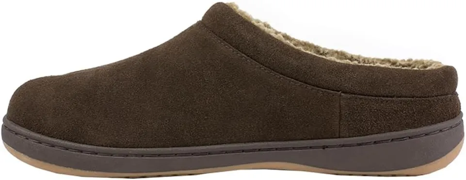 Tempur-Pedic Mens Arlow Scuff Casual Slippers Casual - Black