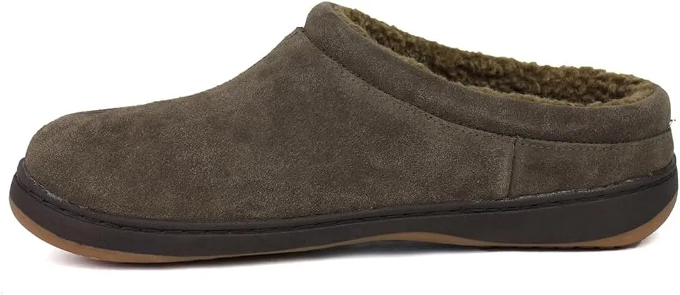 Tempur-Pedic Mens Arlow Scuff Casual Slippers Casual - Black