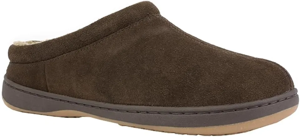 Tempur-Pedic Mens Arlow Scuff Casual Slippers Casual - Black