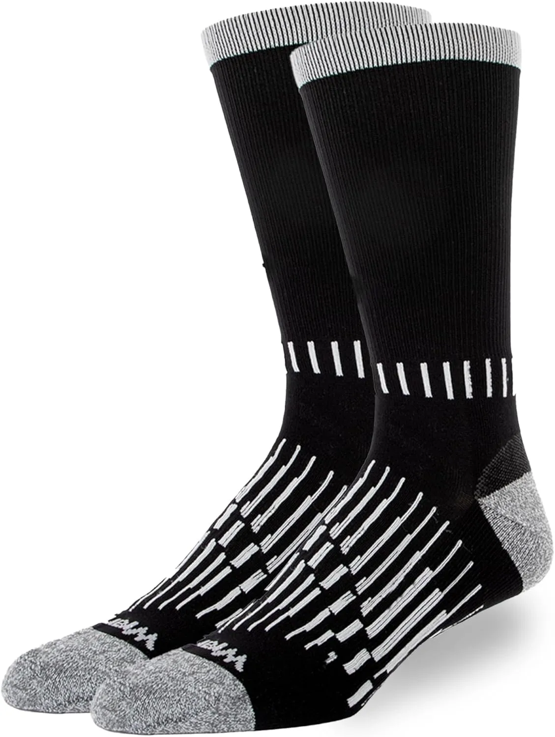 Wrangler - Peak Men's Crew Socks - Durable Half Cushion Socks with Arch Support